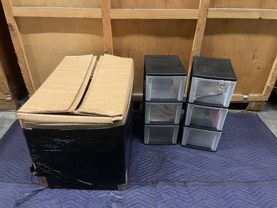 Three Drawer Units (plus Box)