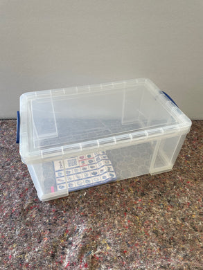 Empty Plastic Storage Boxes