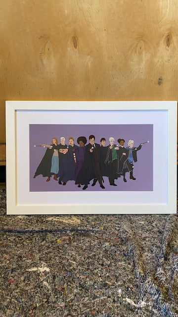 Harry Potter Pink Group Frame