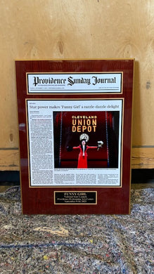 Providence Sunday Journal Frame