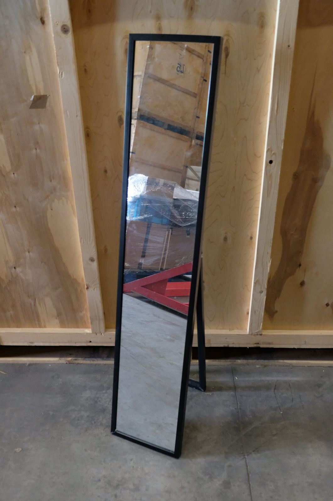 Full Length Free Standing Mirror (Black)