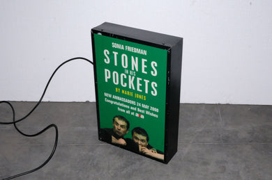 Poster Light Box (Stones in his Pockets)