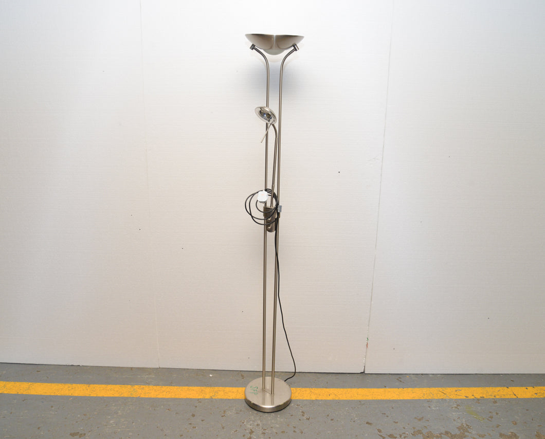 Silver Floor Lamp