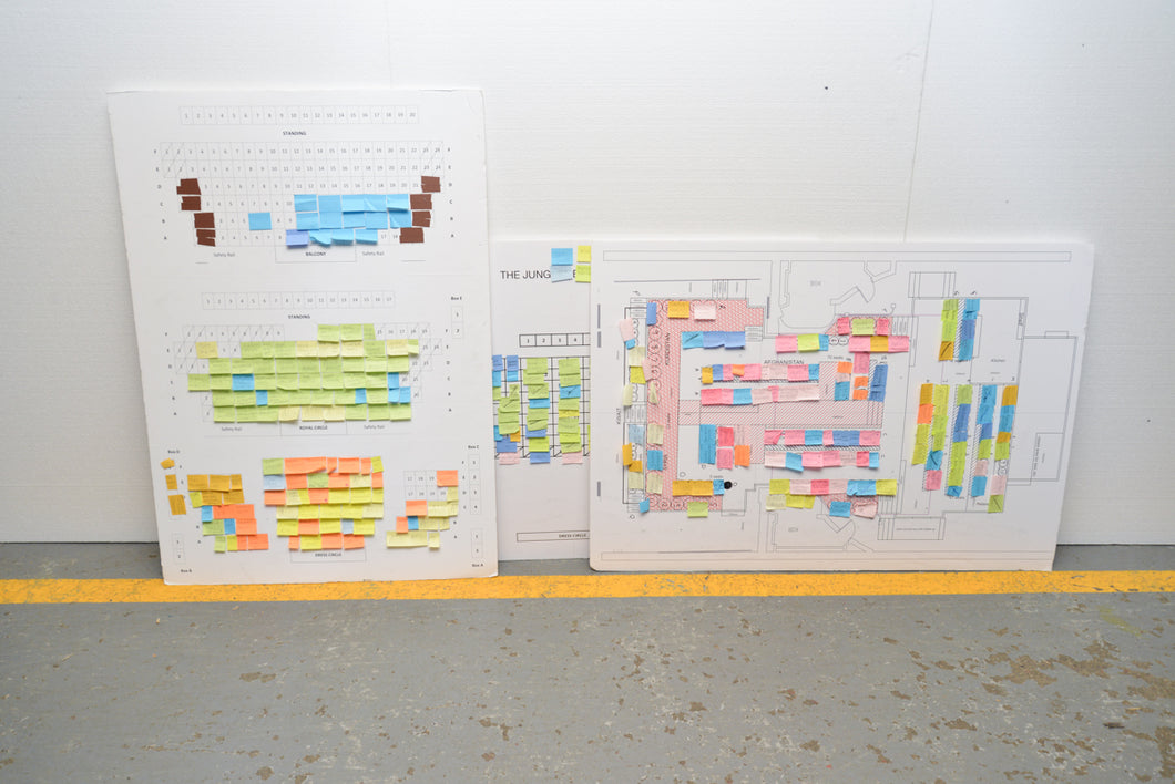 Press Night Seating Plan (The Jungle)