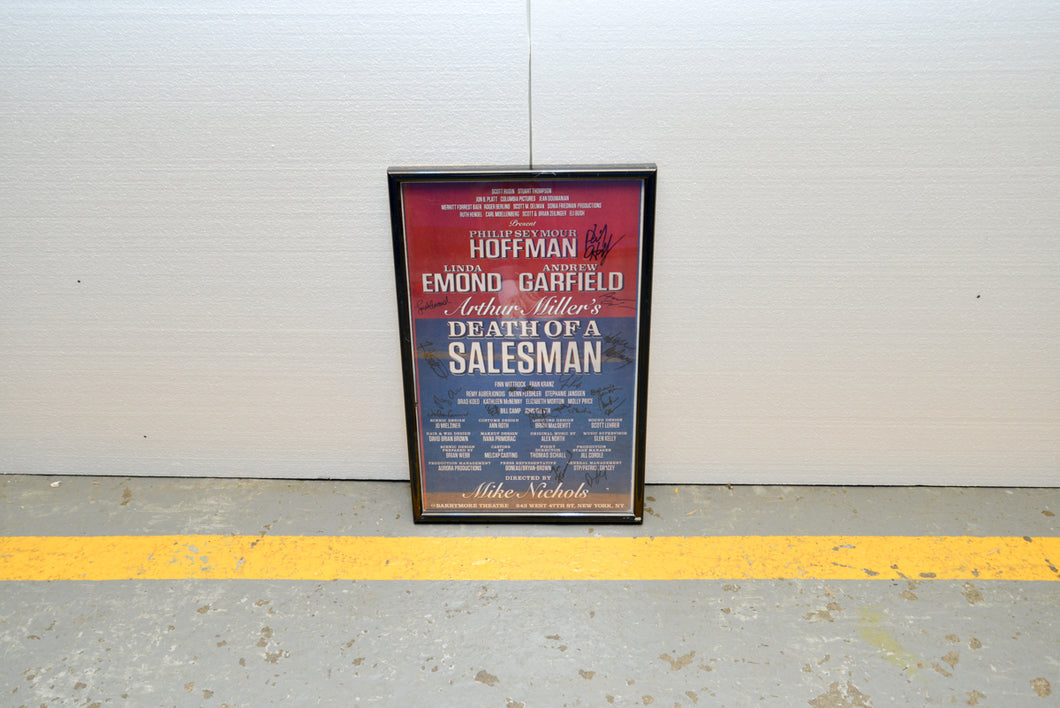 Signed Death of A Salesman Frame