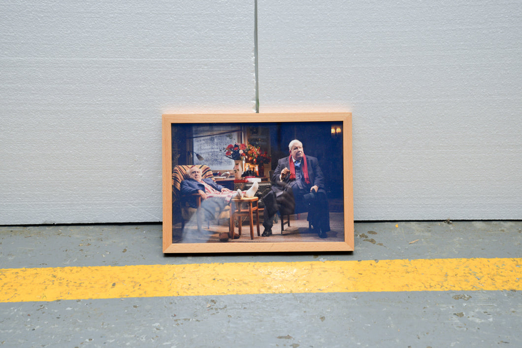 Danny Devito & Richard Griffiths Framed Photo