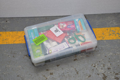 First Aid Box (Tupperware Box)