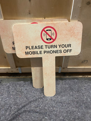 Mobile Phones Off Signs